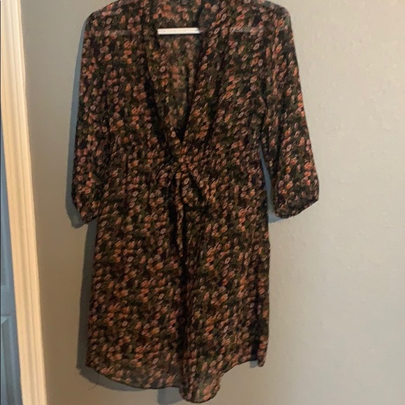 Flower Mini Dress - Picture 2 of 4